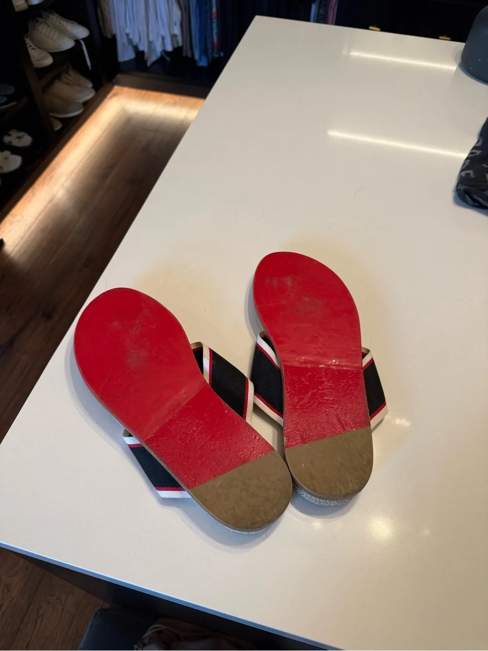 Christian Louboutin Hot Flip Slide Sandals Mens 45